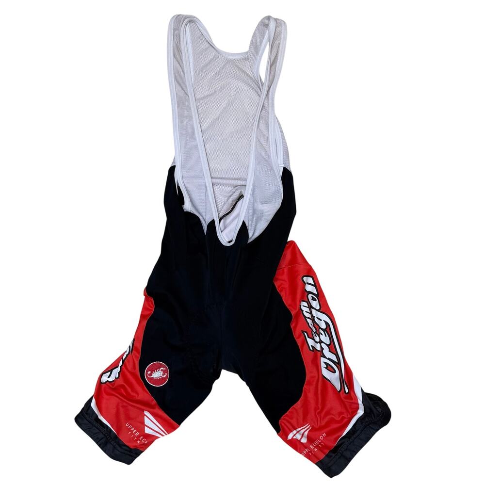 Castelli Cycling Bib Shorts Mens Size S Padded Team Oregon Echelon Fitness
